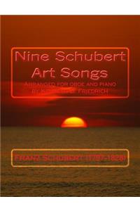 Nine Schubert Art Songs