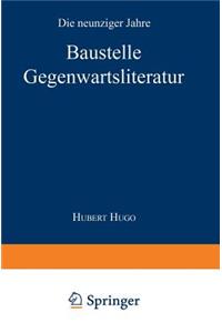 Baustelle Gegenwartsliteratur