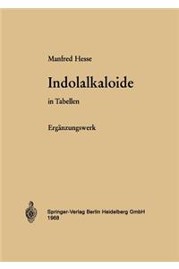 Indolalkaloide in Tabellen