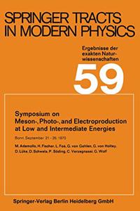 SYMPOSIUM ON MESON PHOTO AND ELECTR