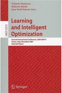Learning and Intelligent Optimization