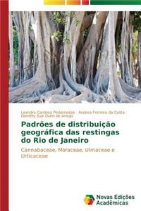 Padrões de distribuição geográfica das restingas do Rio de Janeiro