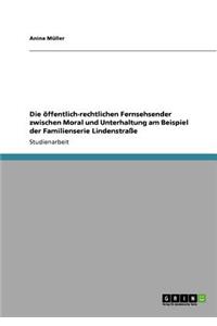 öffentlich-rechtlichen Fernsehsender zwischen Moral und Unterhaltung. Die Familienserie 