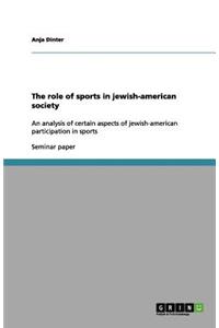 The role of sports in jewish-american society