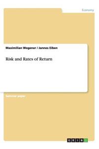 Risk and Rates of Return