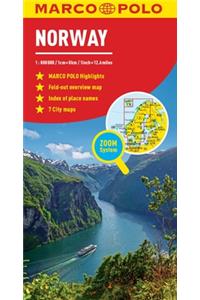 Norway Marco Polo Map
