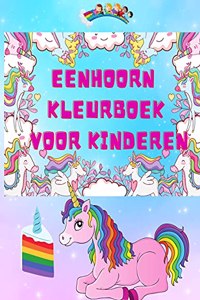 Eenhoorn Kleurboek voor Kinderen