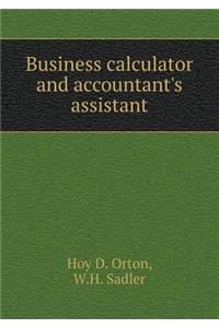 Business Calculator and Accountant's Assistant