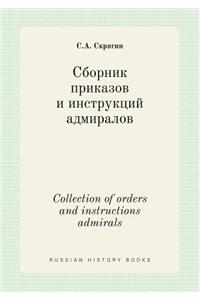 Collection of Orders and Instructions Admirals