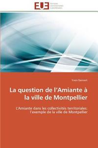Question de L Amiante À La Ville de Montpellier