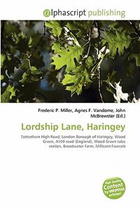 Lordship Lane, Haringey