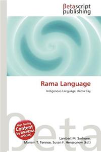 Rama Language