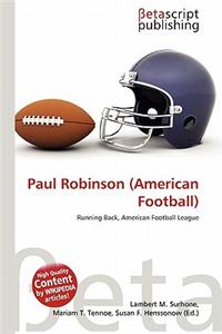 Paul Robinson (American Football)