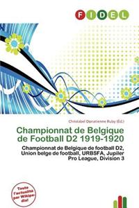 Championnat de Belgique de Football D2 1919-1920