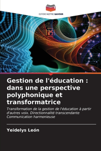 Gestion de l'éducation