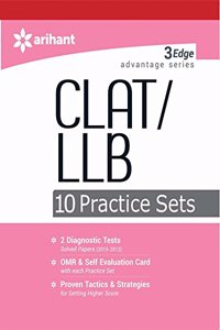 3 Edge Advantage Series - CLAT/LLB 10 Practice Sets