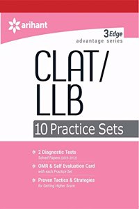 3 Edge Advantage Series - Clat/LLB 10 Practice Sets