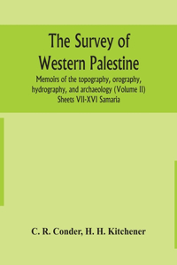 survey of western Palestine