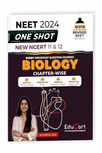 Educart NEET One Shot Biology Chapter-wise book on New NCERT 2024 (Garima Goel)