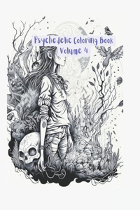 Adult Psychedelic Coloring Book