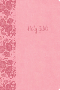 KJV Large Print Thinline Bible, Value Edition, Soft Pink Leathertouch