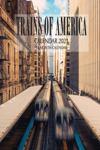 Trains of America Calendar 2021