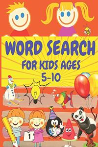 Word Search for Kids Ages 5-10