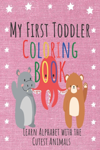 My First Toddler Coloring Book