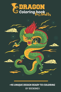 Dragon Coloring book For Adults