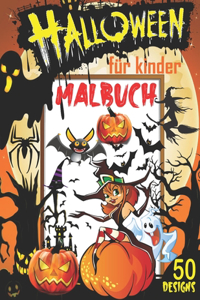 Halloween malbuch für kinder