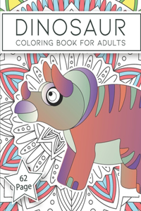 dinosaur coloring book for adults
