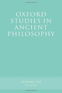 Oxford Studies in Ancient Philosophy, Volume 61