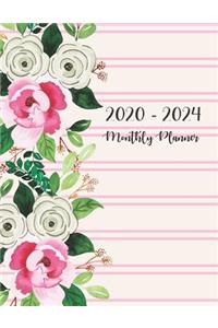 2020 - 2024 Monthly Planner