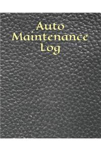 Auto Maintenance Log