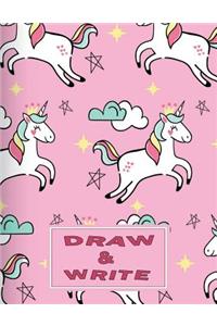 Draw and Write Journal Unicorn