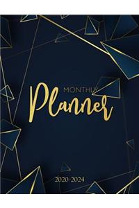 2020-2024 Monthly Planner