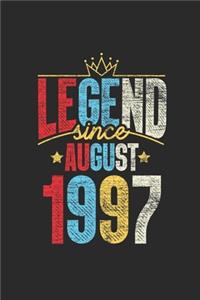 Legend Since August 1997