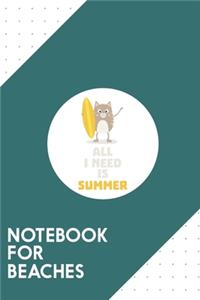 Notebook for Beaches