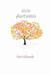 Hello Autumn Notebook