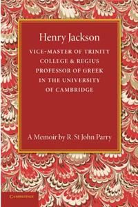 Henry Jackson, O.M.