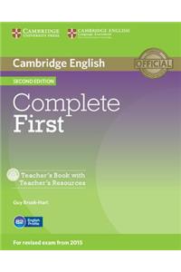 Complete First Teacher's Book with Teacher's Resources CD-ROM