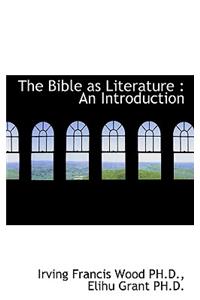 The Bible as Literature