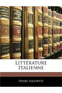 Littérature Italienne