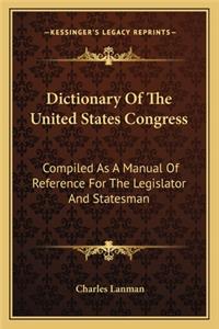 Dictionary of the United States Congress