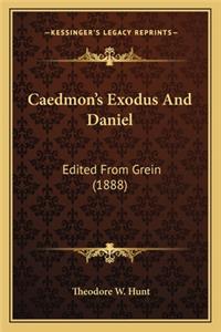 Caedmon's Exodus And Daniel