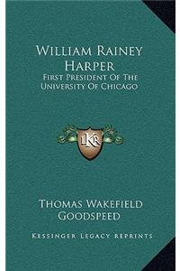 William Rainey Harper