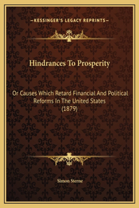 Hindrances To Prosperity