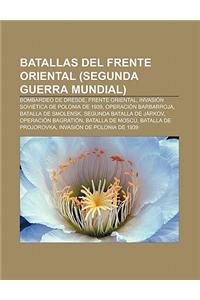 Batallas del Frente Oriental (Segunda Guerra Mundial)