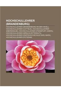 Hochschullehrer (Brandenburg)