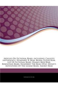 Articles on Fictional Bears, Including